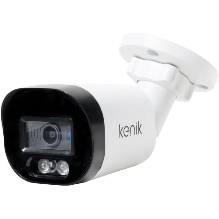 Cámara IP Kenik, resolución de 4 MP a 20 fps, micrófono integrado, proyector SMART IR, carcasa tubular, KG-430TPA-E