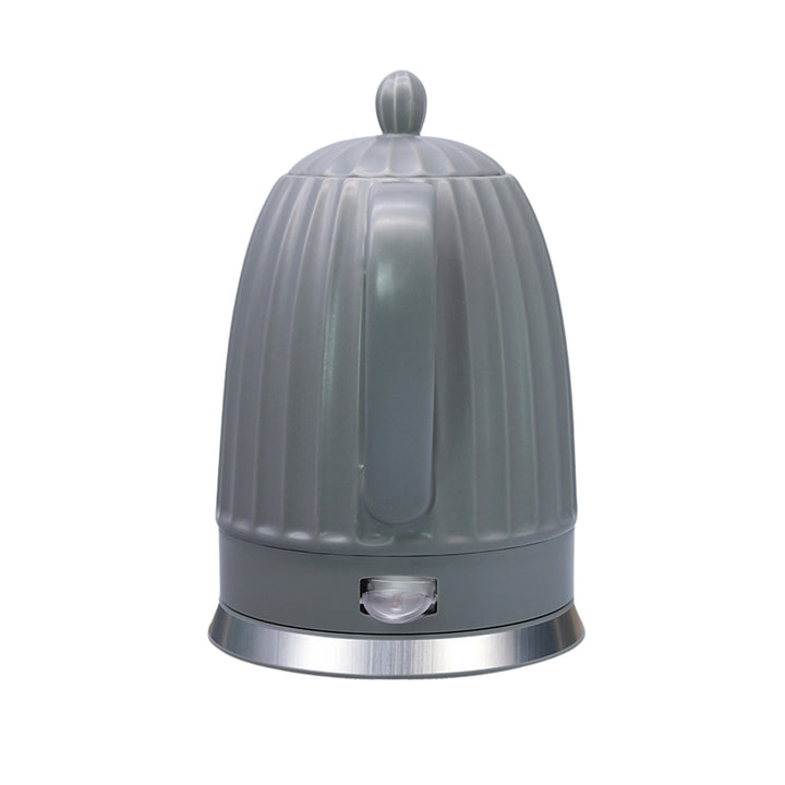 Hervidor eléctrico de cerámica Maestro, color gris, potencia de 1500 W, capacidad de 1,5 l, base giratoria, indicador de nivel de agua, cable de alimentación de 65 cm, MR-077
