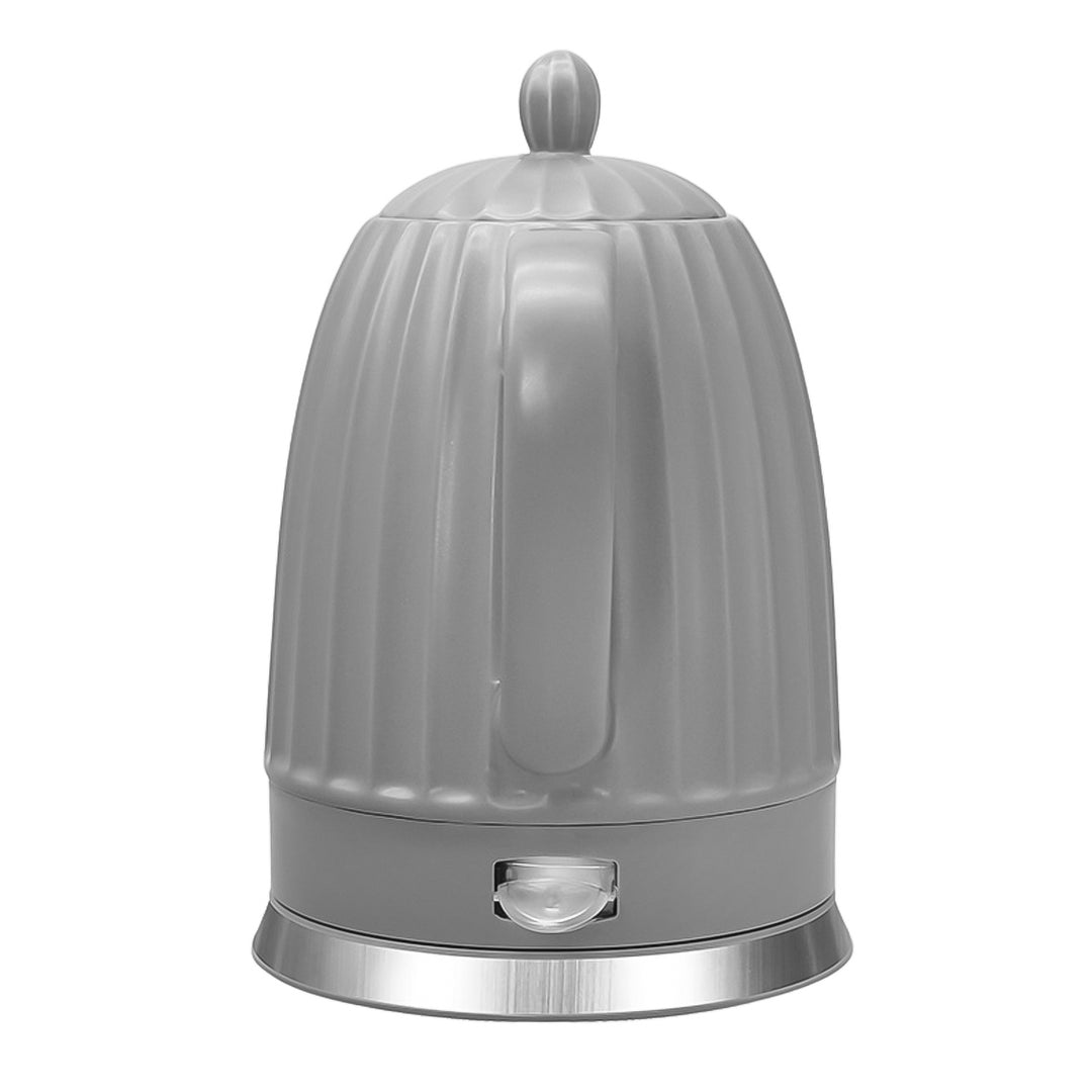 Hervidor eléctrico de cerámica Maestro, color gris, potencia de 1500 W, capacidad de 1,5 l, base giratoria, indicador de nivel de agua, cable de alimentación de 65 cm, MR-077