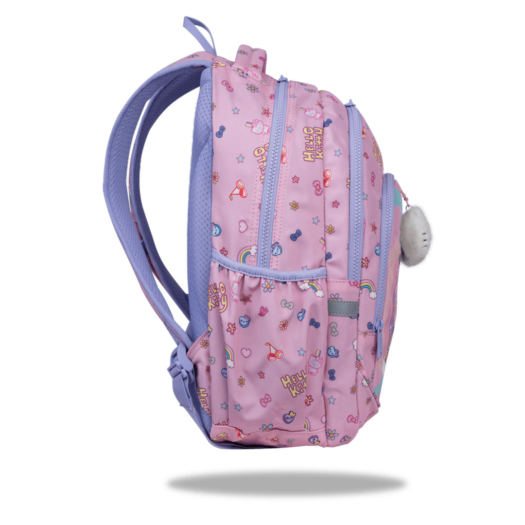 Mochila escolar Hello Kitty Coolpack, tamaño Primo Pro (16"), espalda contorneada y tirantes acolchados, 2 compartimentos principales y un bolsillo para el portátil, base reforzada, F162025