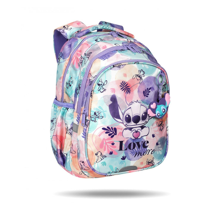 Set escolar Stitch Coolpack, mochila Jerry de dos compartimentos (15"), estuche Jumper 3 y bolsa deportiva para zapatillas
