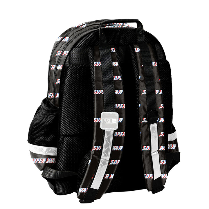 Set escolar Captain America Paso, mochila con dos compartimentos, elementos reflectantes y espalda reforzada, estuche sin material y con asas para los utensilios, bolsa para zapatos que se puede llevar a la espalda, AV26KK