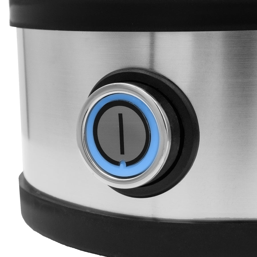 Hueveras de acero inoxidable GreenBlue, potencia de 200 W, capacidad para hasta 7 huevos, medidor, 220-240 V~, 50/60 Hz, GB357