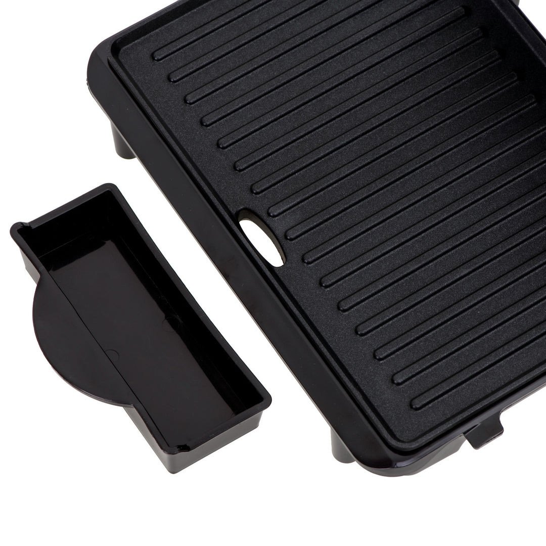 Parrilla eléctrica Camry, placas antiadherentes, potencia máxima de 2100 W, CR 3044