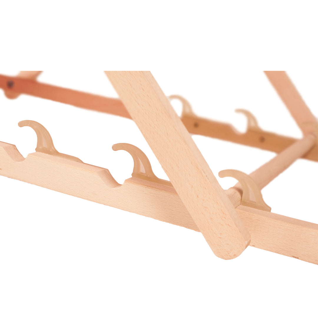 Tumbona clásica de haya GreenBlue GB183 con estampado de tucán