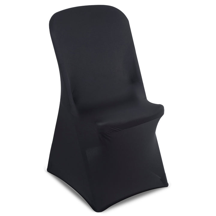 Funda para silla de catering negra GreenBlue, 88 x 50 x 45 cm, spandex, GB373, 4 unidades