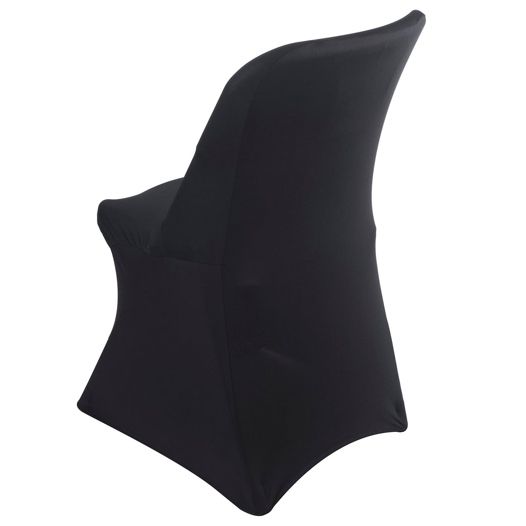 Funda para silla de catering negra GreenBlue, 88 x 50 x 45 cm, spandex, GB373, 4 unidades