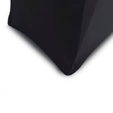 Funda para silla de catering negra GreenBlue, 88 x 50 x 45 cm, spandex, GB373, 2 unidades