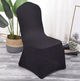 Funda para silla de catering negra GreenBlue, 88 x 50 x 45 cm, spandex, GB373, 2 unidades