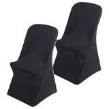 Funda para silla de catering negra GreenBlue, 88 x 50 x 45 cm, spandex, GB373, 2 unidades