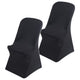 Funda para silla de catering negra GreenBlue, 88 x 50 x 45 cm, spandex, GB373, 2 unidades