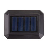 Lámpara LED solar para poste GreenBlue, 60 x 40 mm, cubierta en forma de sobre, 3200 K, GB125 WW, 4 unidades