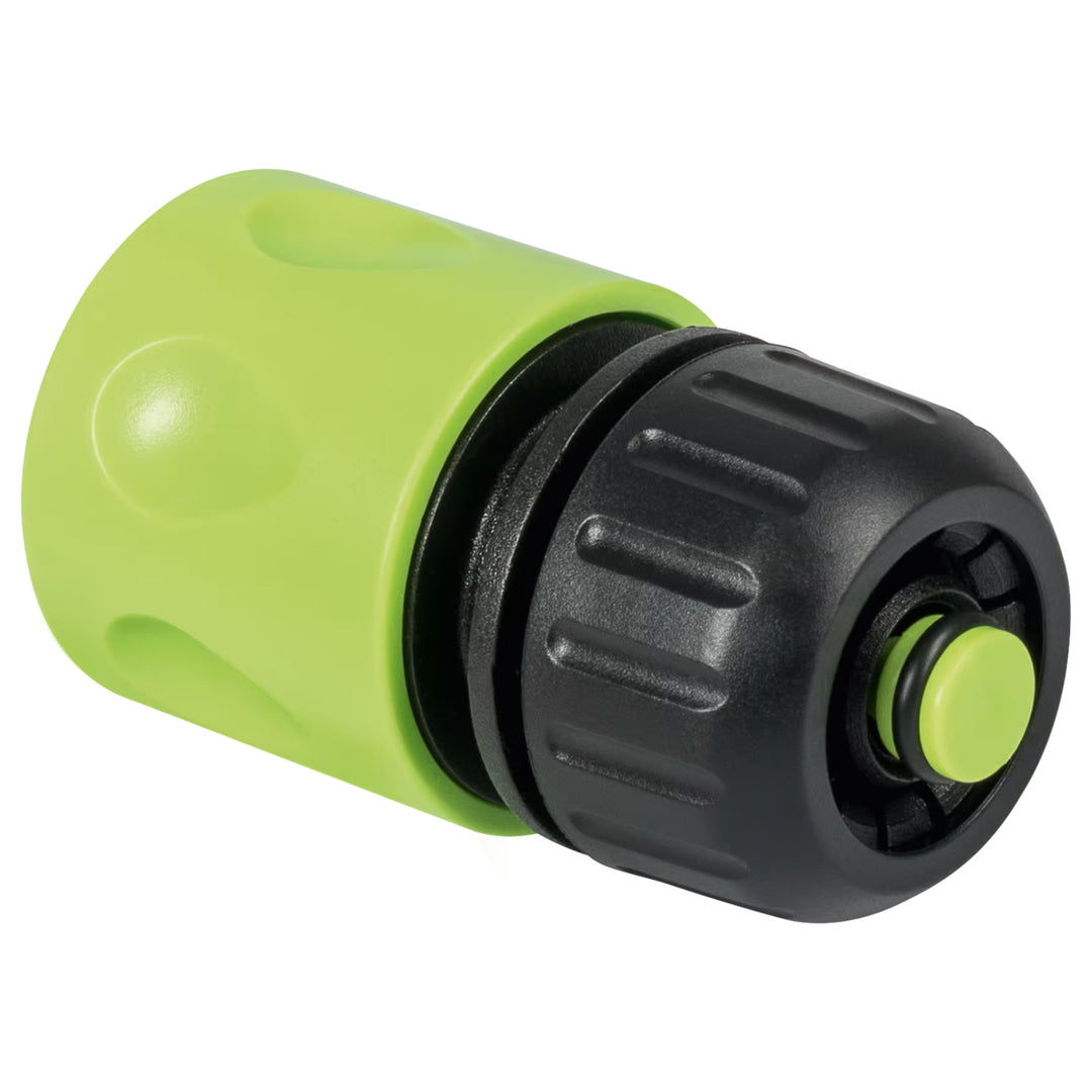 Manguera de jardín Cellfast Economic de 1/2" y 20 m + aspersor recto + racor con rosca interior de 3/4" + racor rápido de paso y cierre de 1/2"