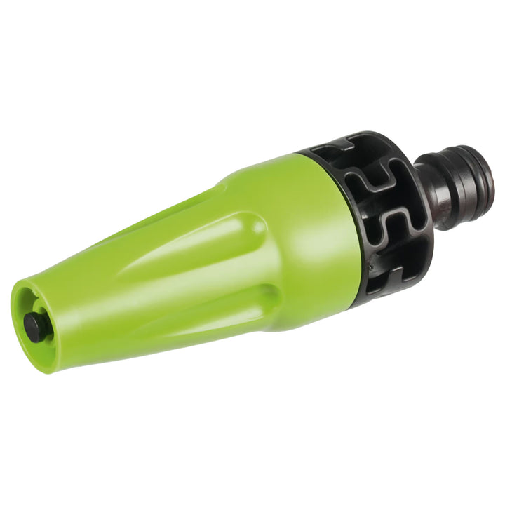 Manguera de jardín Cellfast Economic de 1/2" y 30 m + soporte, racor con rosca interior de 3/4", racor rápido de paso y de cierre de 1/2" + aspersor recto Cellfast Economic