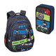 Set escolar Star Wars Coolpack, mochila Jerry de 3 compartimentos (15") con espalda contorneada y tirantes ajustables, y estuche Jumper 3 con accesorios