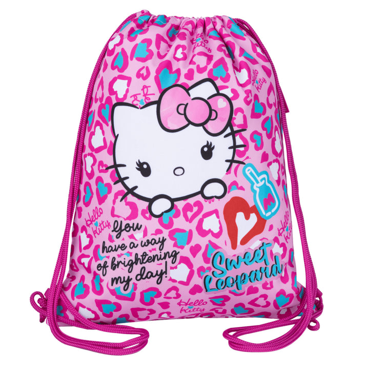 Set escolar Hello Kitty Coolpack, mochila Jerry de 3 compartimentos (15"), estuche Jumper 3 con accesorios y bolsa de deporte para zapatillas