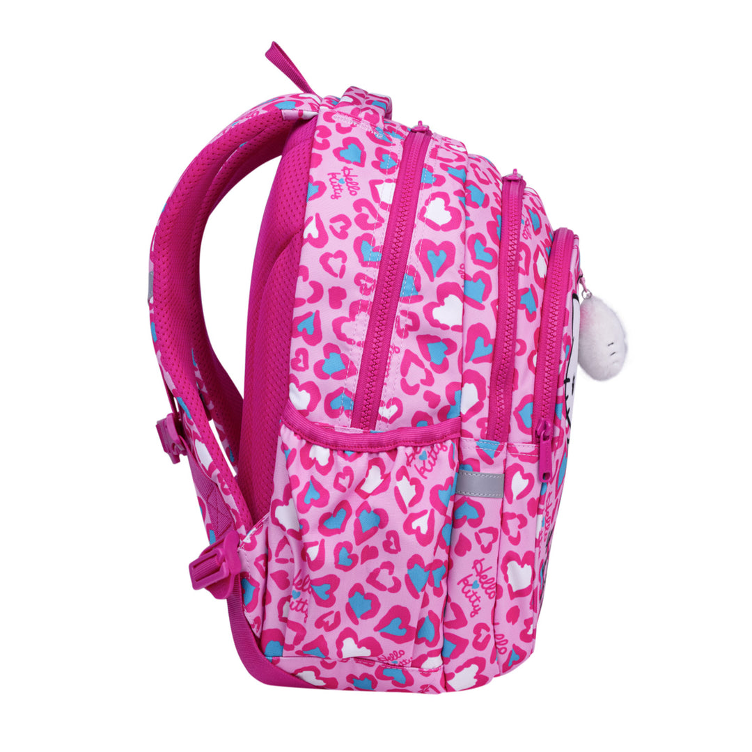 Set escolar Hello Kitty Coolpack, mochila Jerry de 3 compartimentos (15"), estuche Jumper 3 con accesorios y bolsa de deporte para zapatillas