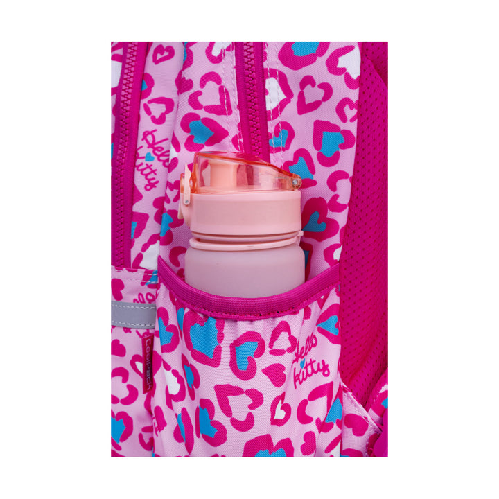 Set escolar Hello Kitty Coolpack, mochila Jerry de 3 compartimentos (15"), estuche Jumper 3 con accesorios y bolsa de deporte para zapatillas