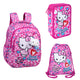 Set escolar Hello Kitty Coolpack, mochila Jerry de 3 compartimentos (15"), estuche Jumper 3 con accesorios y bolsa de deporte para zapatillas