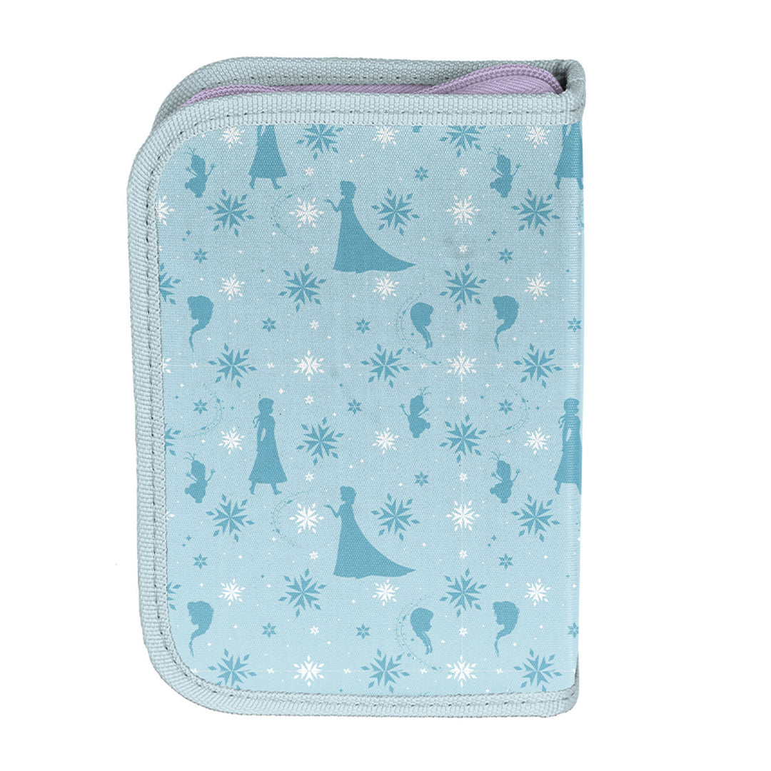 Set escolar Frozen Paso, mochila con dos compartimentos, tirantes ajustables y espalda rígida, estuche con accesorios y soportes para material escolar, bolsa para zapatos que se puede llevar a la espalda, DF26AA