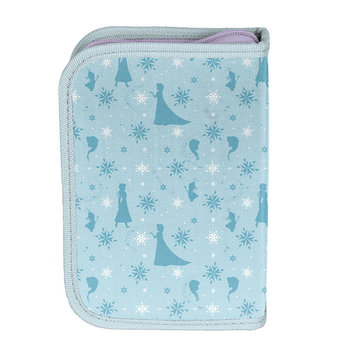 Set escolar Frozen Paso, mochila con dos compartimentos, tirantes ajustables y espalda rígida, estuche con accesorios y soportes para material escolar, bolsa para zapatos que se puede llevar a la espalda, DF26AA