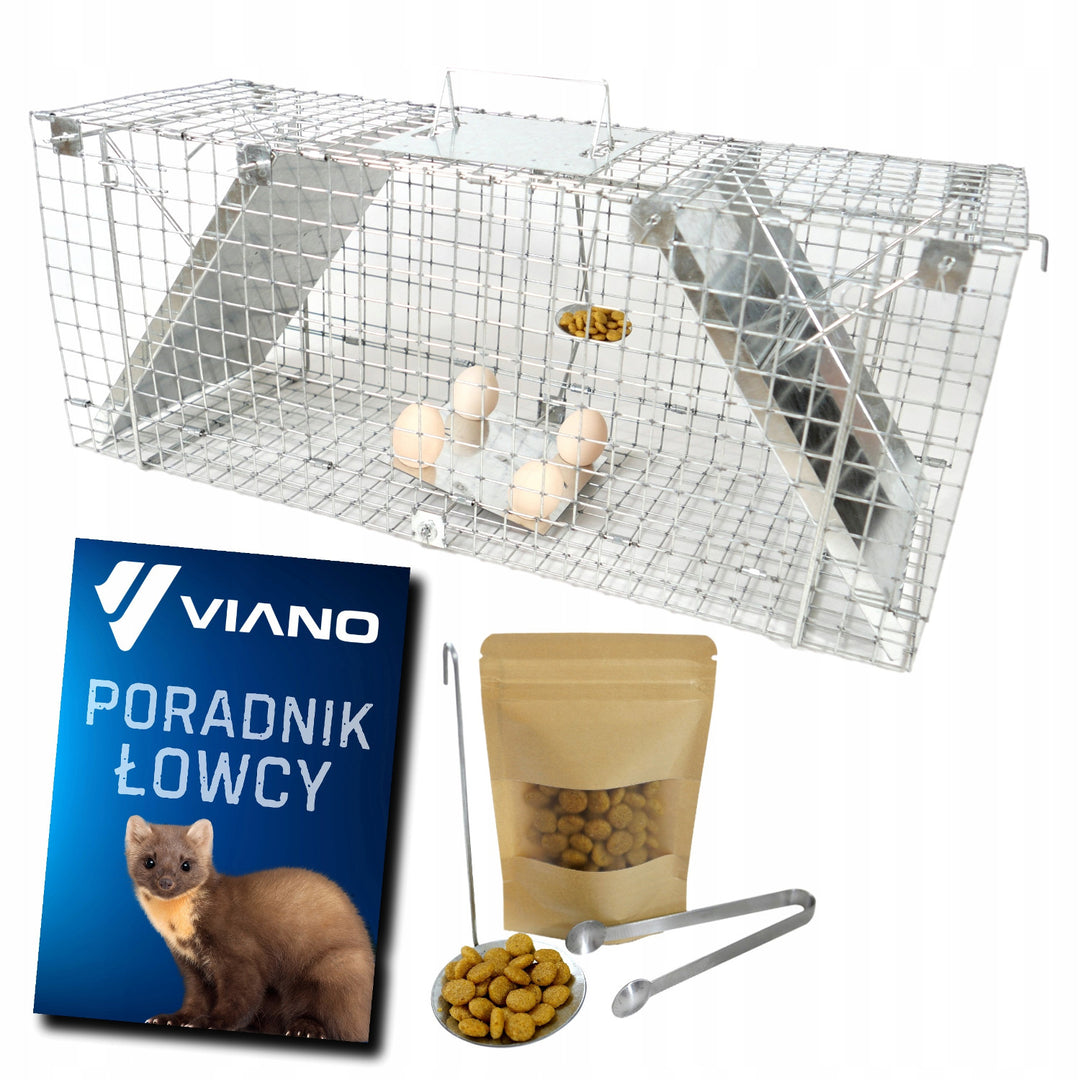 Trampa viva, trampa para martas, ratas, ratones, visones, comadrejas, Viano P1