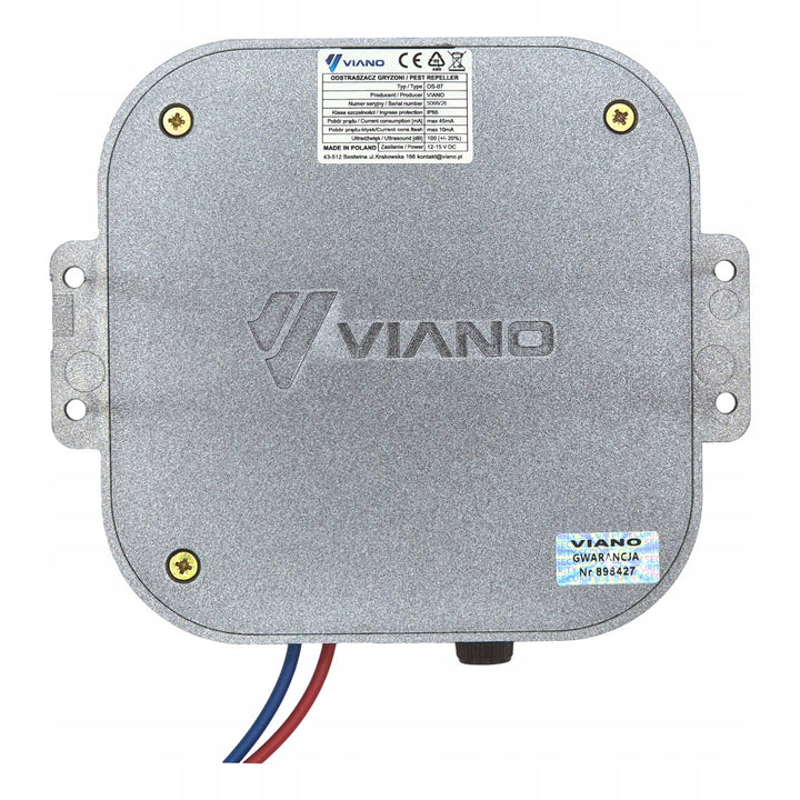 Repelente para coches contra martas, roedores, ratas y ratones, Viano Power LED