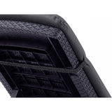 Cojín para tumbona Jaipur, color gris oscuro, tejido S-500, tamaño 190 x 60 cm, dos sistemas de fijación, impermeable, lavable en su totalidad, S-49, 2 unidades
