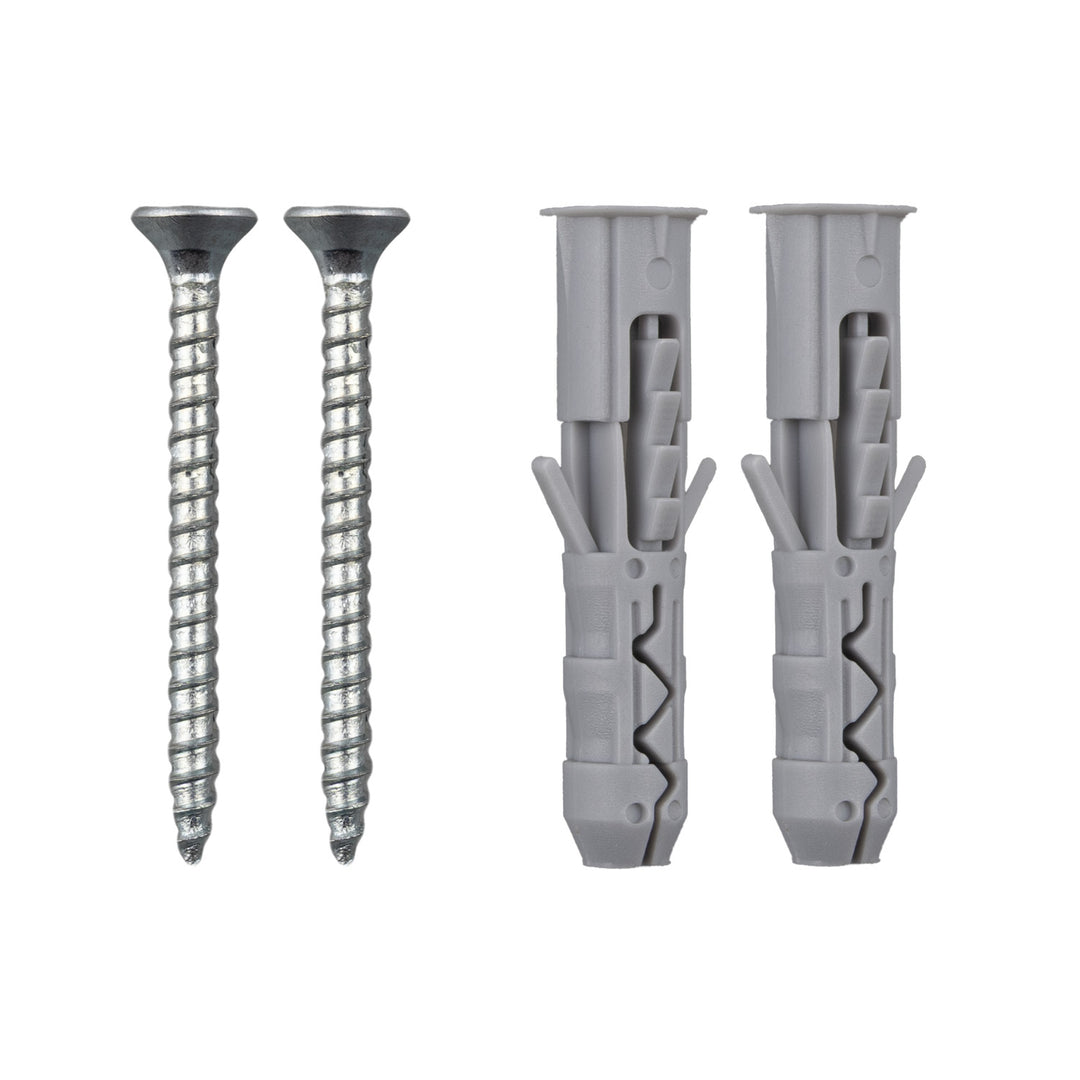 Portarrollos de papel higiénico con tapa/cubierta, blanco, ABJ