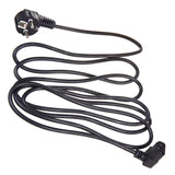 Cable de alimentación Maclean, acodado, 3 clavijas, enchufe UE, 3 m, MCTV-854, 3 unidades