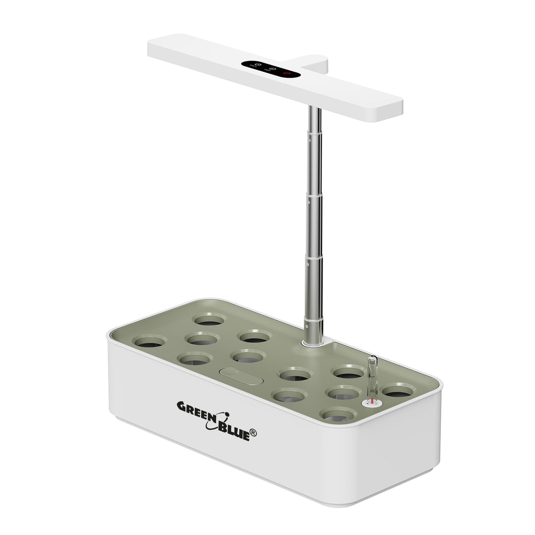 Sistema inteligente de cultivo interior GreenBlue, maceta SMART, capacidad de 4 l, 220-240 V CA, 50/60 Hz, 0,4 A, GB133 + juego de accesorios