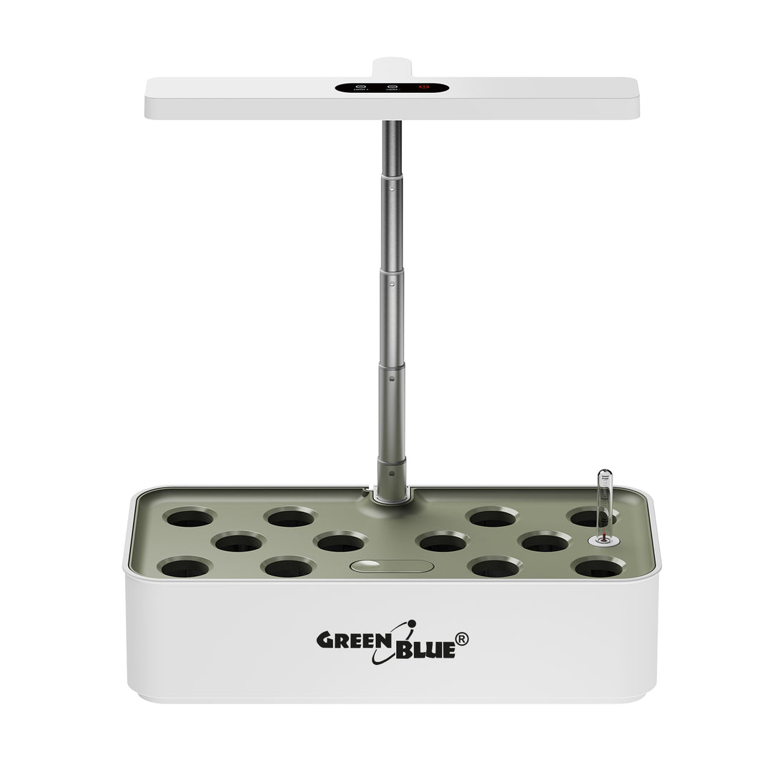 Sistema inteligente de cultivo interior GreenBlue, maceta SMART, capacidad de 4 l, 220-240 V CA, 50/60 Hz, 0,4 A, GB133 + juego de accesorios