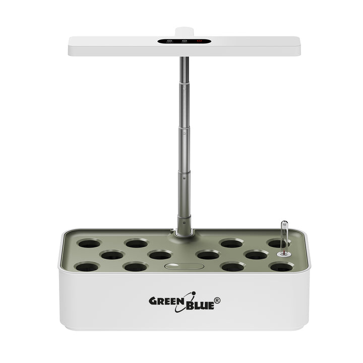 Sistema inteligente de cultivo interior GreenBlue, maceta SMART, capacidad de 4 l, 220-240 V CA, 50/60 Hz, 0,4 A, GB133 + juego de accesorios