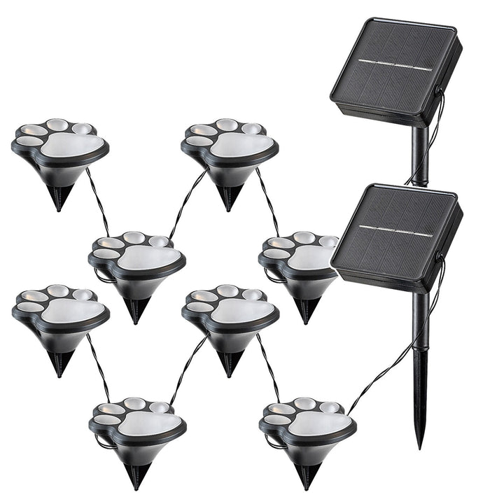 Lámparas solares Rabalux, 2 juegos, LED, IP44, batería de 600 mAh, Wigry