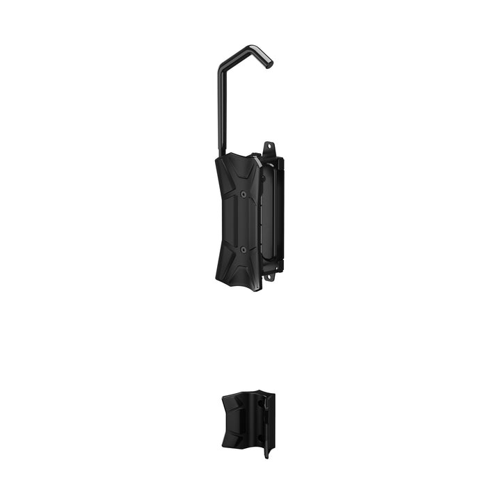 Soporte de pared para bicicletas Maclean, carga máxima de 35 kg, ángulo de inclinación ajustable, acero, MC-171, 2 unidades