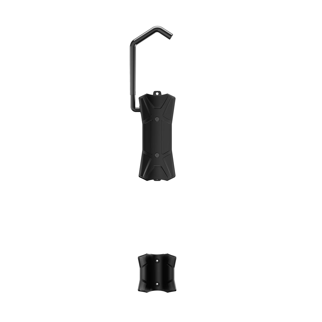 Soporte de pared para bicicletas Maclean, carga máxima de 35 kg, ángulo de inclinación ajustable, acero, MC-171, 2 unidades