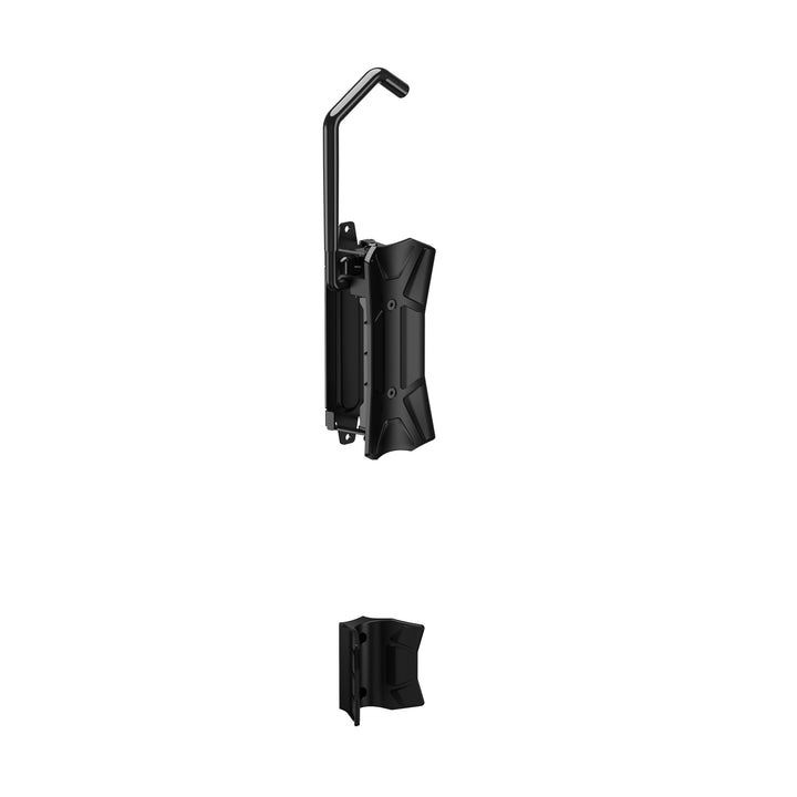 Soporte de pared para bicicletas Maclean, carga máxima de 35 kg, ángulo de inclinación ajustable, acero, MC-171, 3 unidades