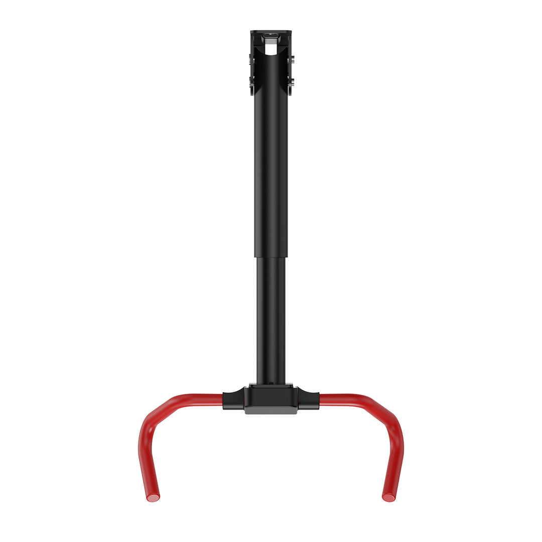 Soporte/colgador de pared para bicicletas Maclean, horizontal, acero, carga máxima de 30 kg, ángulo ajustable, MC-172, 2 unidades
