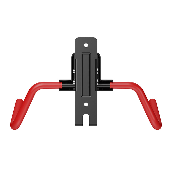 Soporte de bicicleta / colgador de pared Maclean, horizontal, acero, carga máxima de 30 kg, ángulo ajustable, MC-172, 3 unidades