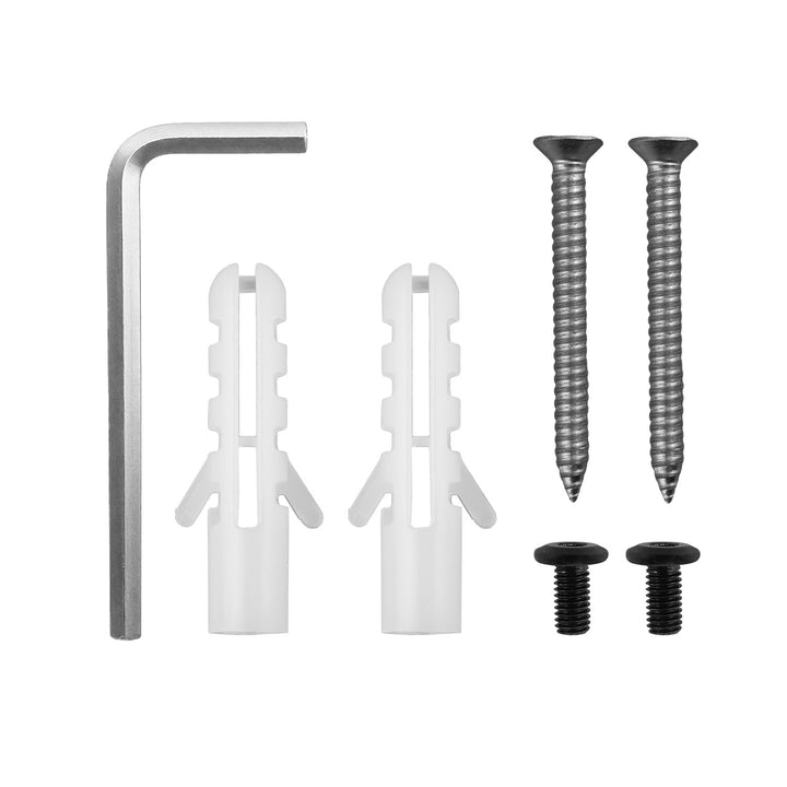 Soporte de bicicleta / colgador de pared Maclean, horizontal, acero, carga máxima de 30 kg, ángulo ajustable, MC-172, 3 unidades