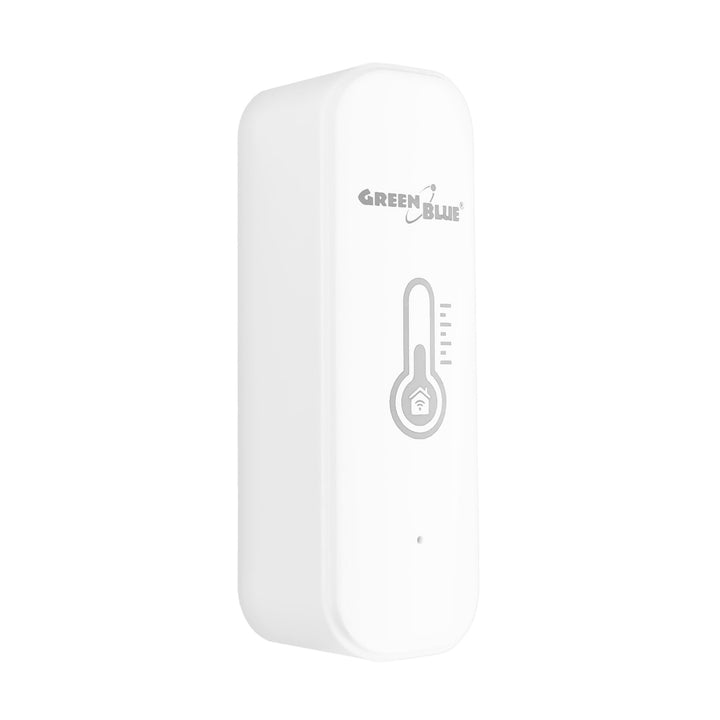 Sensor de temperatura y humedad WiFi GreenBlue, Android/iOS/Alexa/Google Home, 3,0 V CC, LR03x2, GB737 + 2 pilas R-03 LR03 AAA alcalinas Varta Industrial 4003