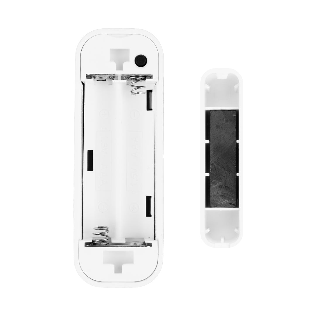 Contactor inalámbrico / sensor de apertura WiFi GreenBlue, Android/iOS, para puertas / ventanas, 3,0 V CC, LR03x2, GB479, 2 unidades + 4 pilas alcalinas AAA Varta Industrial 4003
