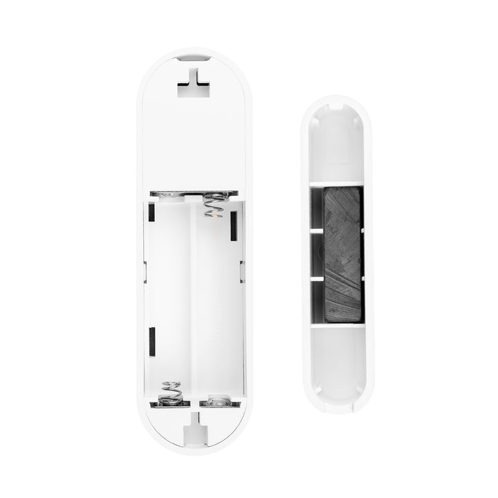 Contactor inalámbrico / sensor de apertura WiFi GreenBlue, Android/iOS, para puertas / ventanas, 3,0 V CC, LR03x2, con alarma, GB478, 2 unidades + 4 pilas alcalinas AAA Varta Industrial 4003
