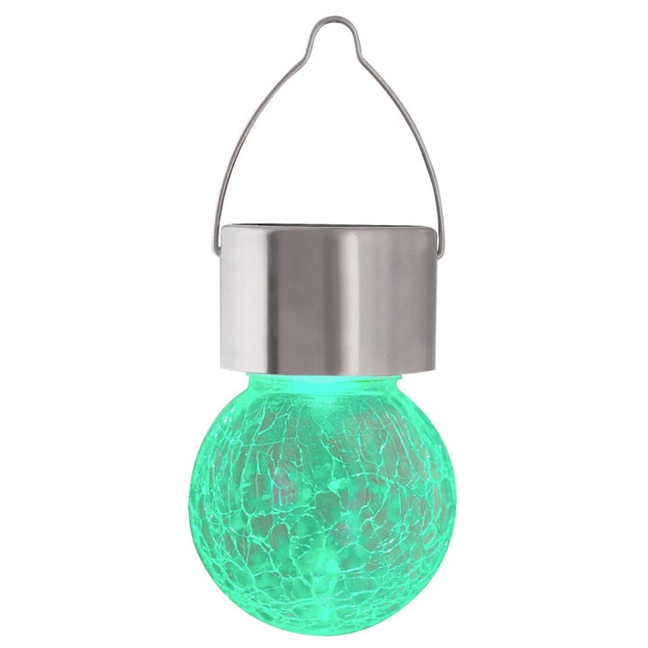 Lámpara solar Rabalux Yola, 1 lm, IP44, color cromo satinado, LED de 0,06 W, 7850