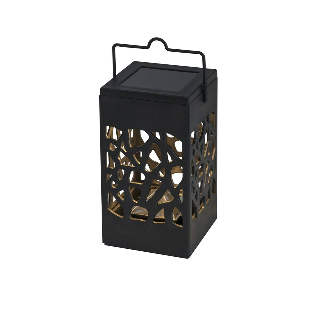 Lámpara solar Mora, 1 lm, grado de protección IP23, color negro, LED de 0,07 W, 8948