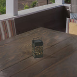Lámpara solar Mora, 1 lm, grado de protección IP23, color negro, LED de 0,07 W, 8948