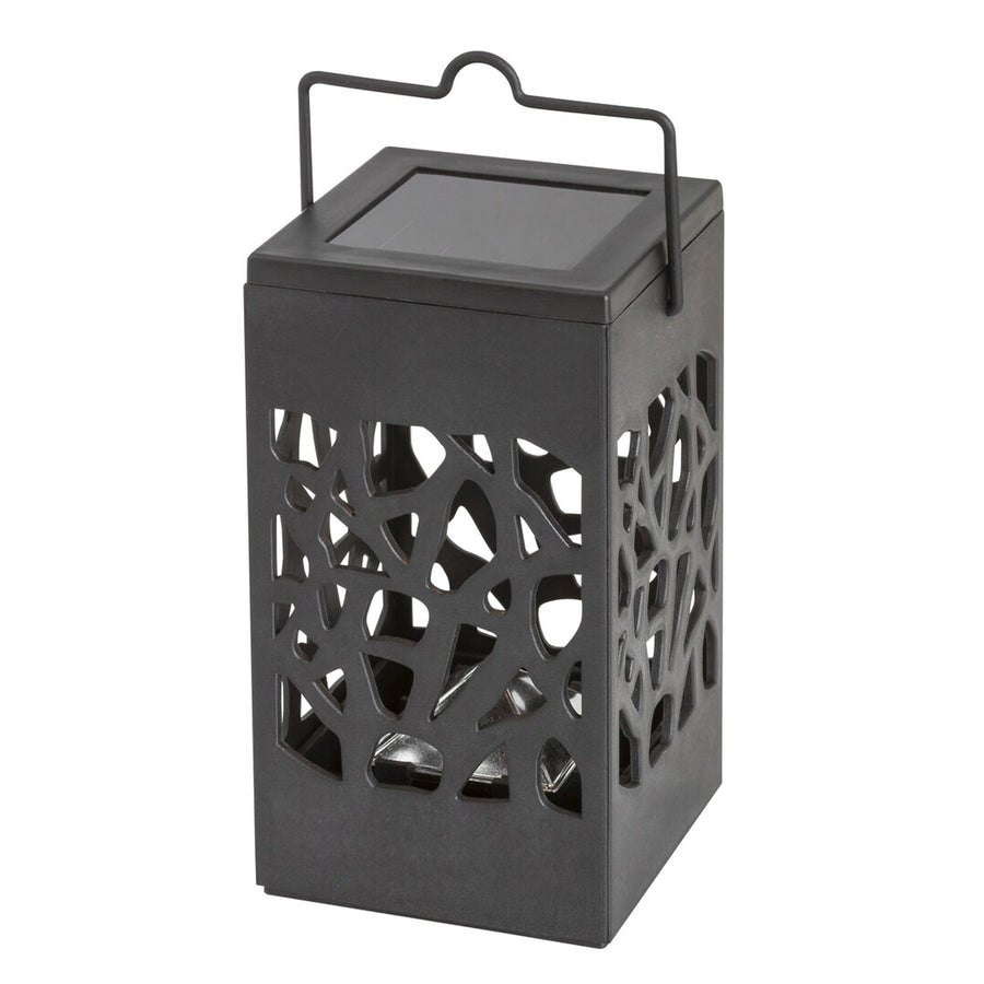 Lámpara solar Mora, 1 lm, grado de protección IP23, color negro, LED de 0,07 W, 8948