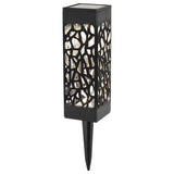 Lámpara solar Mora, 2 lm, grado de protección IP23, color negro, LED de 0,16 W, 8949