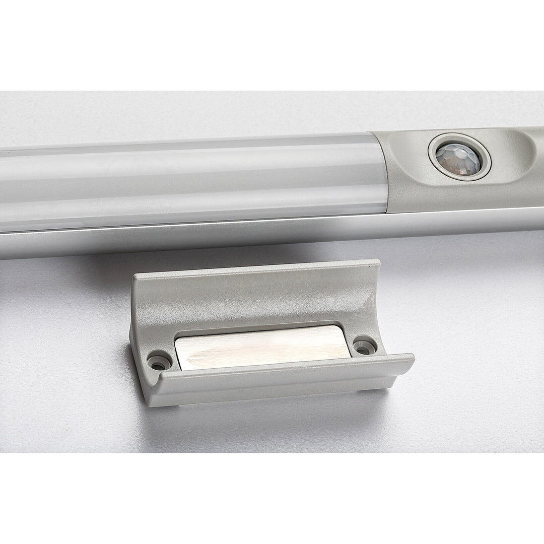 Lámpara para debajo de armarios Rekar, 180 LM, IP20, color plateado, LED de 3 W, 78031