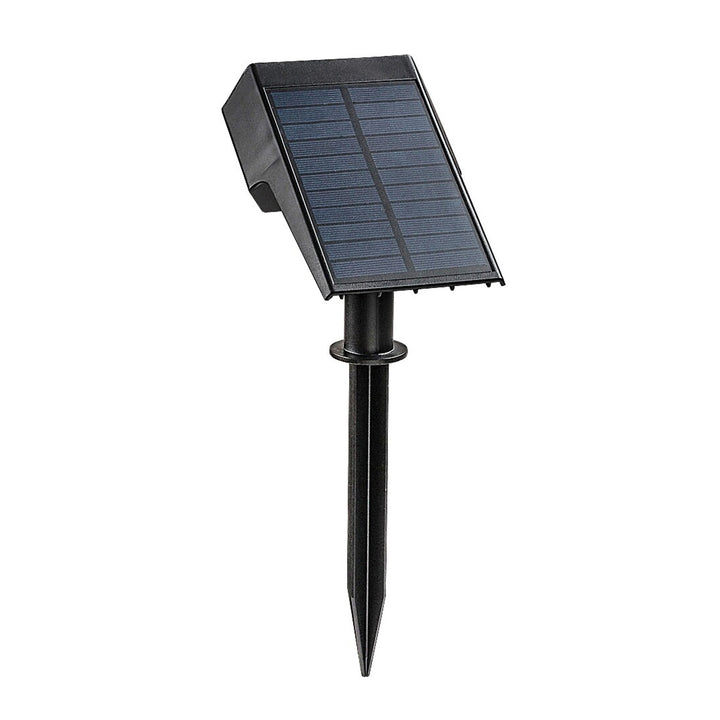 Lámpara solar Rabalux Nantes, 50 LM, IP65, negra, LED de 0,5 W, 77088